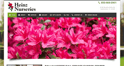 Desktop Screenshot of heinznurseries.com